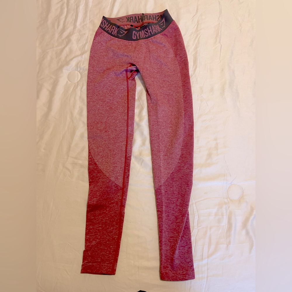 Gymshark legging red small workout rarely worn